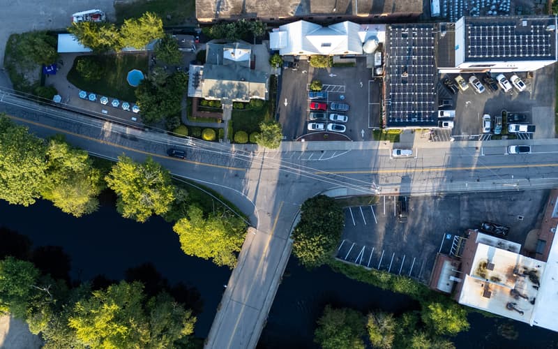 Bridge and River - Westerly, Rhode Island